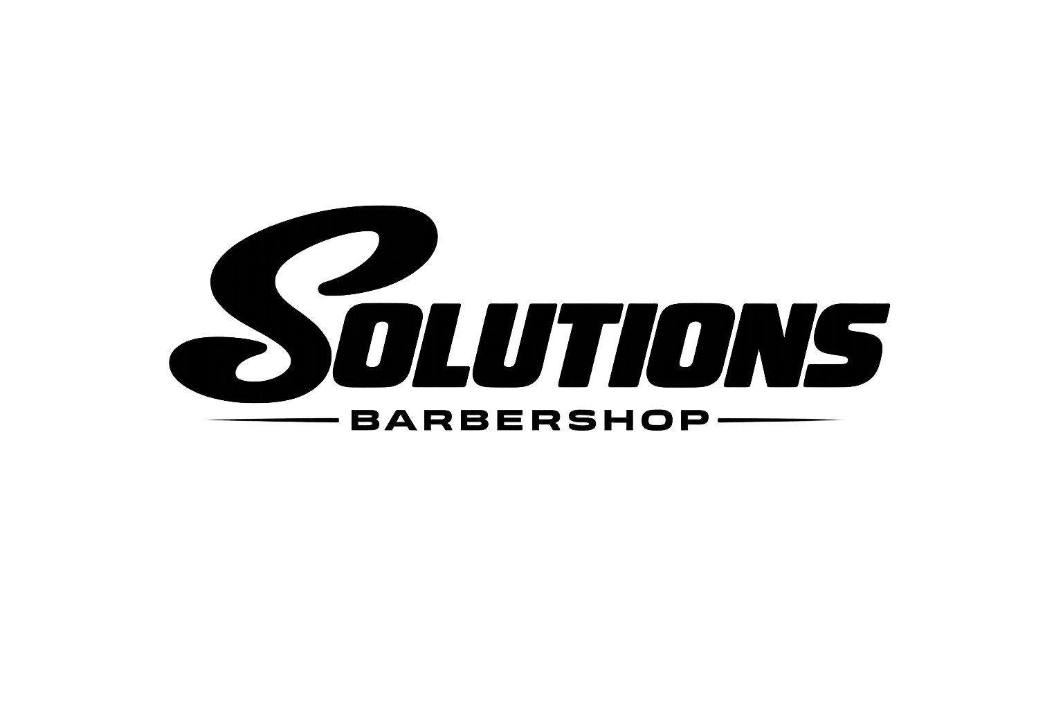 Solutions Barbershop logo